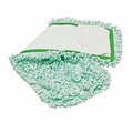 Monarch Brands 18in Side Pocket Mop - Green 0, 120PK M880018G-PM-CS